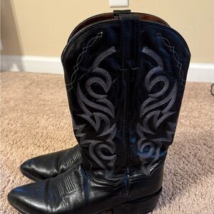 Dan Post Black Cowboy Boots